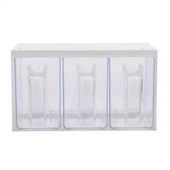 Spender Westmark Roma Rechteckig 3 L Transparent Weiß