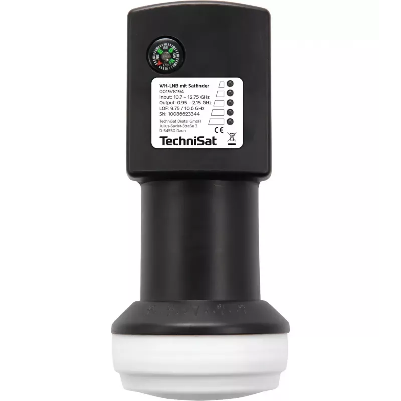 Low Noise Block Downconverter TechniSat 0019/8194 RF-Anschluss F Stromverbrauch 150 mA