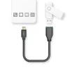 Hama 00125105 USB-Kabel USB 3.2 Gen 1 (3.1 Gen 1) 0,15 m USB A USB C Schwarz