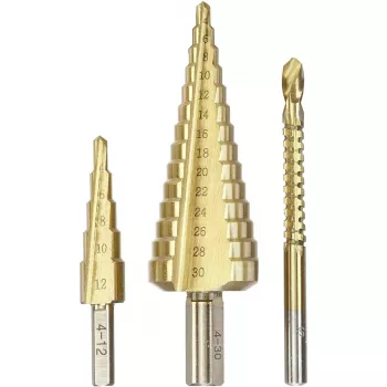 Bohrer-Set KWB 525890 Schnellarbeitsstahl HSS 10mm Tiefe 155mm Höhe