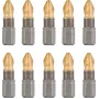 Schraubendreher-Bitsatz KWB 124112 10 Stück Pozidriv PZ 2 25 mm