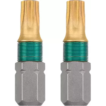 Schraubendreher-Bits KWB 124215 2 Stück Torx T15 25 mm Sechskant
