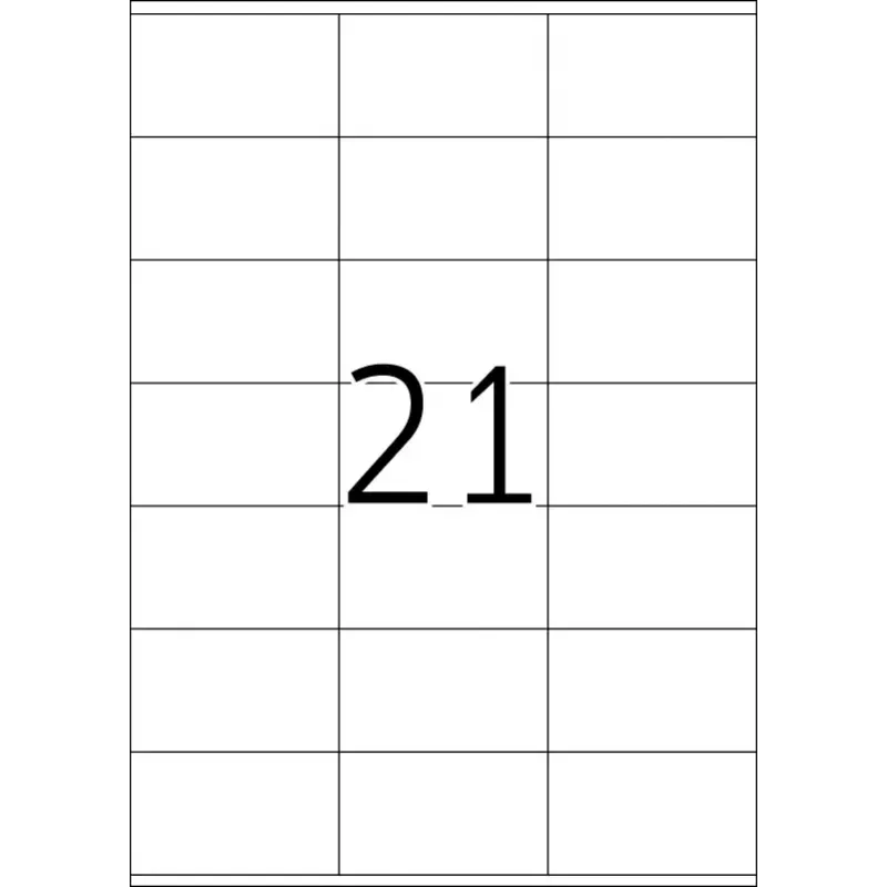 Labels HERMA Premium A4 70x42 mm weiß Papier matt 2100 Stück