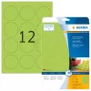 Selbstklebende Druckeretiketten HERMA Neon-Etiketten A4 Ø 60 mm