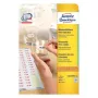 Selbstklebeetiketten AVERY L3410REV-25 Wiederablösbar Weiß 2550 Stück