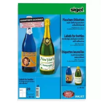 Selbstklebeetiketten Sigel DE160