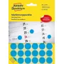 Selbstklebe-Etikett Kreis Avery 3375 Blau 1056 Stück