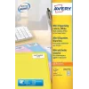 Mini Label Laser Avery L7651 Gelb