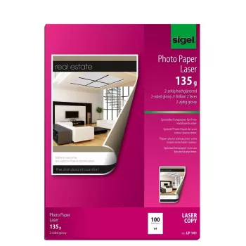 Fotopapier Glanz Sigel LP141 A4