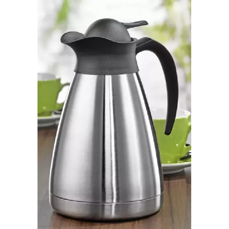 Isolierflasche Esmeyer THERMOART 1 L Schwarz Edelstahl
