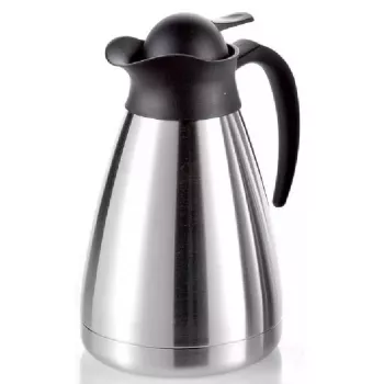 Isolierflasche Esmeyer THERMOART 1 L Schwarz Edelstahl