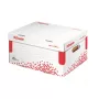 Esselte Archivcontainer Speedbox FSC® A4, Rot, Weiß, A4, 290 g, 252 x 355 x 193 mm