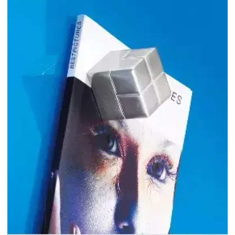 Kühlschrankmagnet Sigel C20 Aluminium Silber