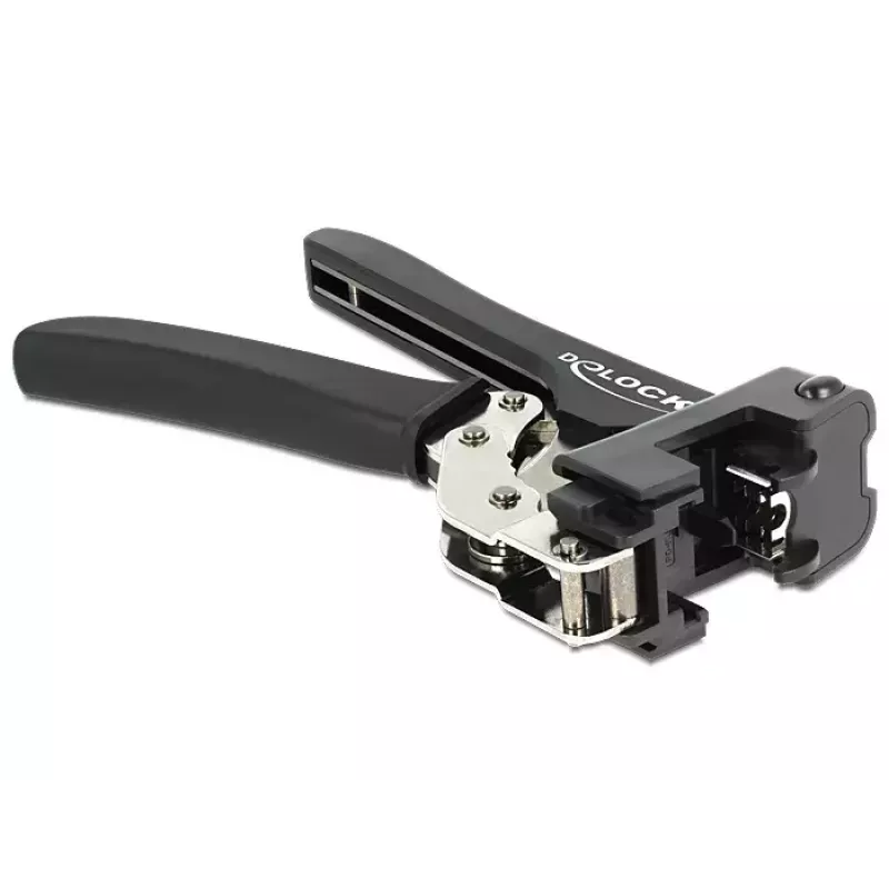 Kabelcrimpzange DeLOCK 86211 Schwarz