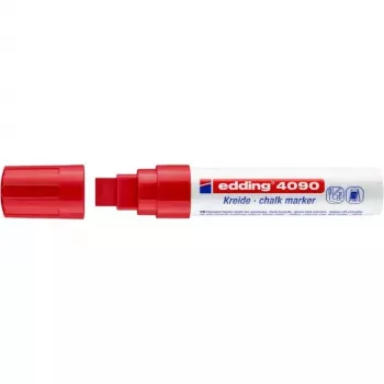 Kreidemarker Edding 4090 Meißelspitze Rot