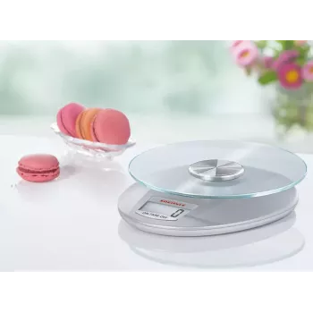 Elektronische Küchenwaage Soehnle Roma Silber