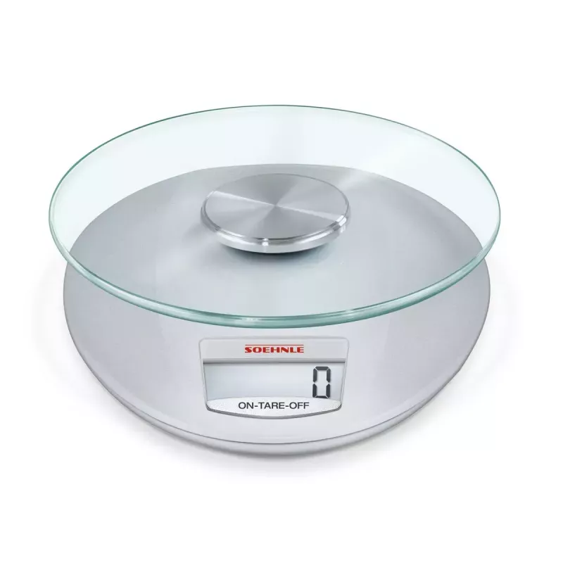Elektronische Küchenwaage Soehnle Roma Silber