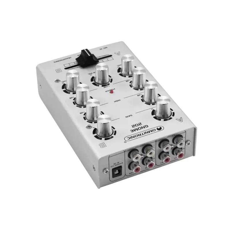 Audio Mixer Omnitronic 10006881 2 Kanäle 20 - 20000 Hz Silber