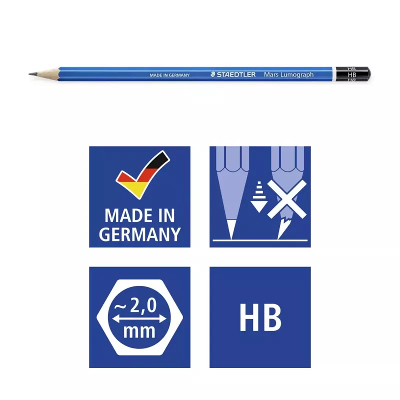 Bleistift Staedtler Mars Lumograph 100