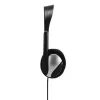 Hama Essential HS 200 Headset Kabelgebunden Head-band Anrufe/Musik Schwarz, Silber