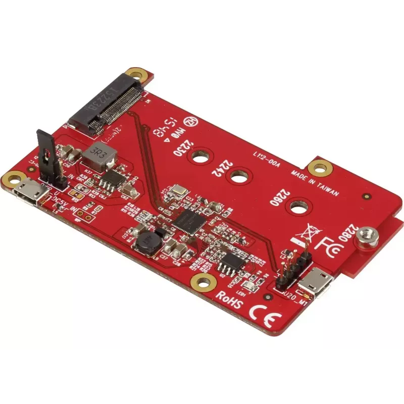 Erweiterungsplatine Renkforce M.2 SATA SSD für Raspberry Pi