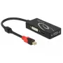 Laptop-Dock DeLOCK 62855 Kabelgebunden Schwarz