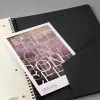 Schreibblock Sigel CONCEPTUM A4 160 Blatt Schwarz