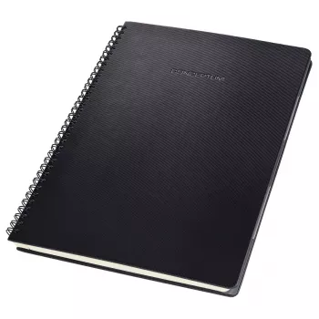 Schreibblock Sigel CONCEPTUM A4 160 Blatt Schwarz