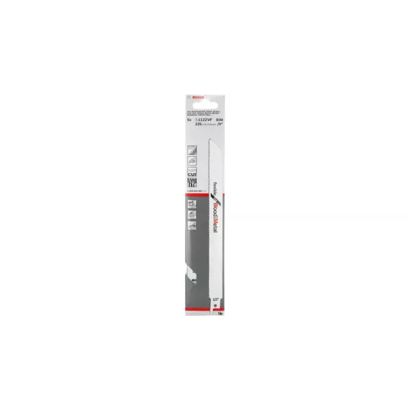 Bosch S 1122 VF Flexible für Holz und Metall Säbelsägeblätter