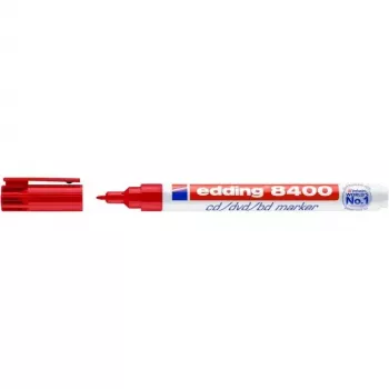 Permanentmarker Edding 8400 Rundspitze Rot