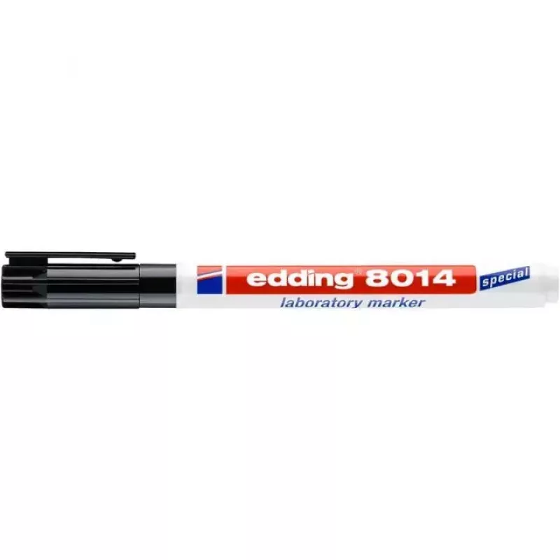 Permanentmarker Edding 8014 Rundspitze Schwarz 1 Stk.