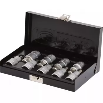 Steckschlüsselsatz KS Tools 911.1321 1/2 Zoll Antrieb metrisch 2,2 cm Durchmesser