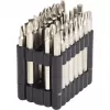 Schraubendreherbitsatz KS Tools 911.7550 — 32 Stück, Nickel, 75 mm, 1/4 Zoll (25,4/4 mm) Sechskantschaft