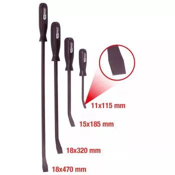 Brechstange KS Tools 911.8100 4 Stück