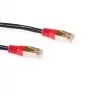ACT Schwarz 10 Meter LSZH F/UTP CAT5E Crossover-Patchkabel mit RJ45-Steckern