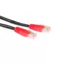 ACT 5 Meter U/UTP CAT5E Cross-Patchkabel schwarz mit RJ45-Steckern