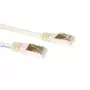 ACT Elfenbein 20 Meter F/UTP CAT5E Patchkabel mit RJ45-Steckern