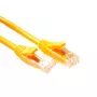 ACT Gelb 1 Meter U/UTP CAT6 Patchkabel Komponentenebene mit RJ45-Steckern