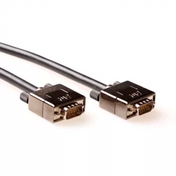 ACT 3 Meter Hochleistungs-VGA-Kabel Stecker-Stecker mit Metallhauben