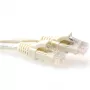 ACT Ivory 20 Meter U/UTP CAT6 Patchkabel geschützt mit RJ45-Anschlüssen