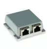 Aufputz-geschirmte Anschlussdose ACT FA7004, 2-Port CAT6A