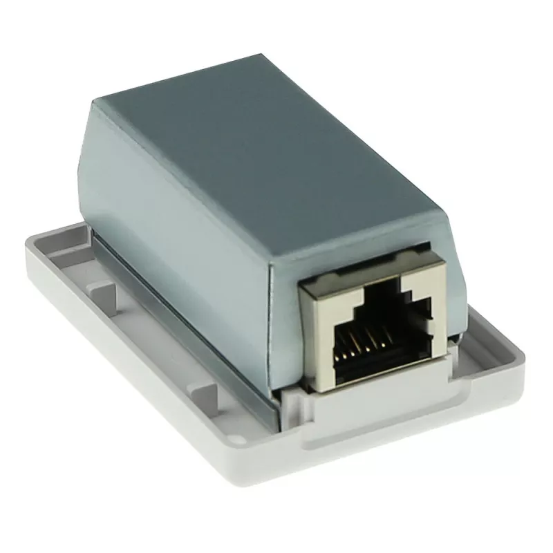Aufputz-Abschirmgehäuse ACT FA7005 — 1-Port, Cat6A