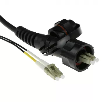 ACT RL7120 InfiniBand/Glasfaserkabel 20 m 2x LC 2x LC ODVA Schwarz