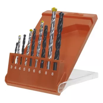 Bohrerset KWB 420400 9-teilig für Kunststoff Holz Metall