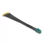 DeLOCK 90142 Koaxialkabel 0,2 m Mini FAKRA Z 4 x SMA Schwarz