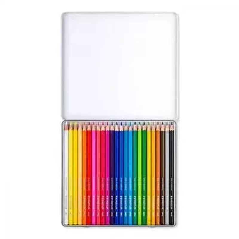 Staedtler Design Journey Aquarellstifte, 24 Stück im Metalletui (14610C M24)