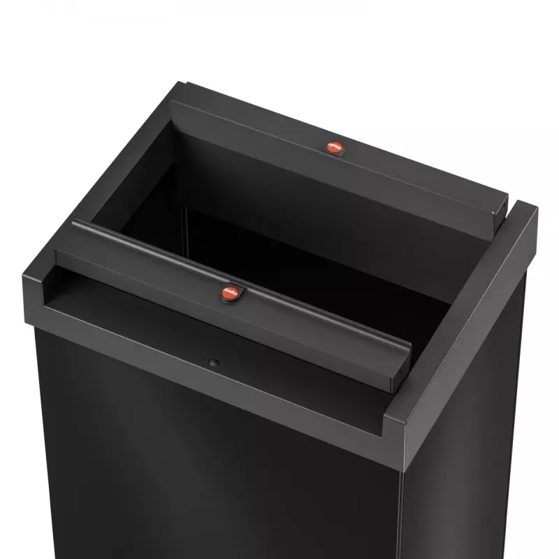 Rechteckiger Stahlabfalleimer Hailo Big-Box Swing L