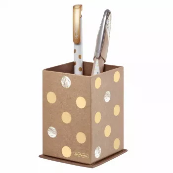 Stifte-/Bleistifthalter Herlitz Pure Glam Gold