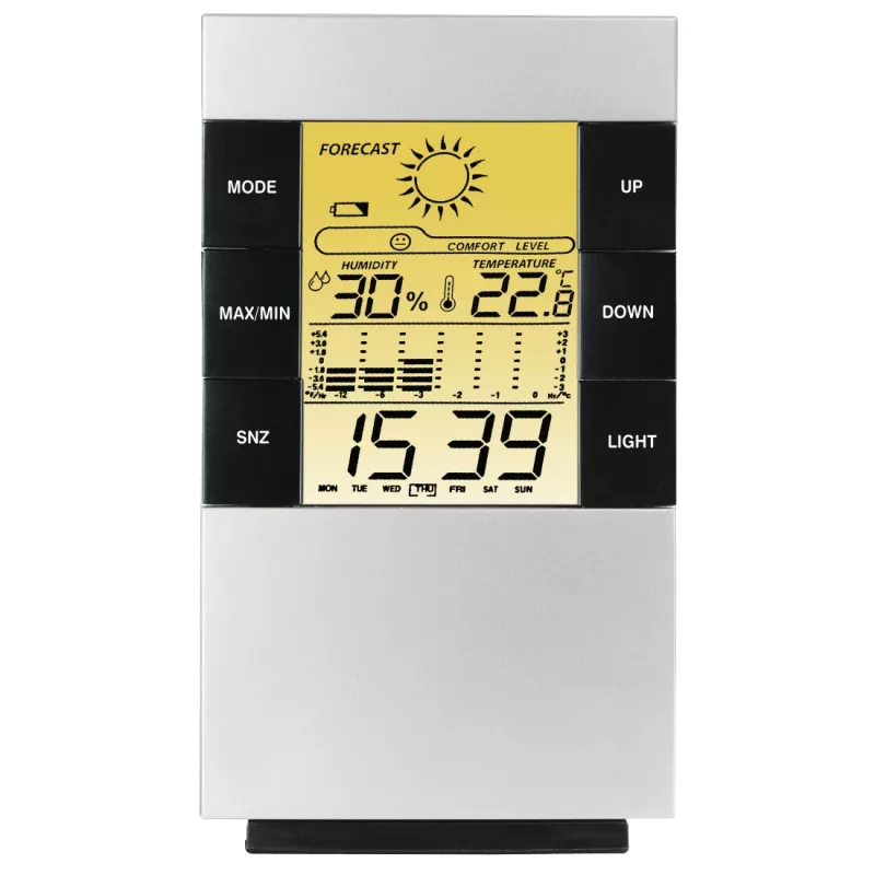 Hygrometer Thermometer Hama TH-200 Silber
