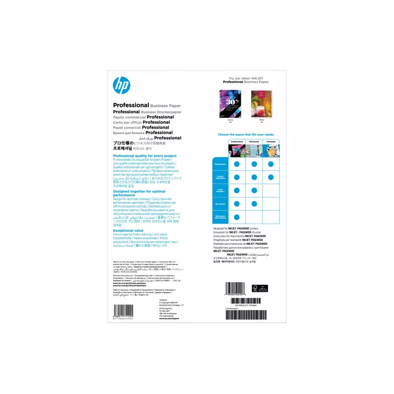 HP Professional Multi-use Glossy FSC Papier A3, 180 g/m², 150 Blatt